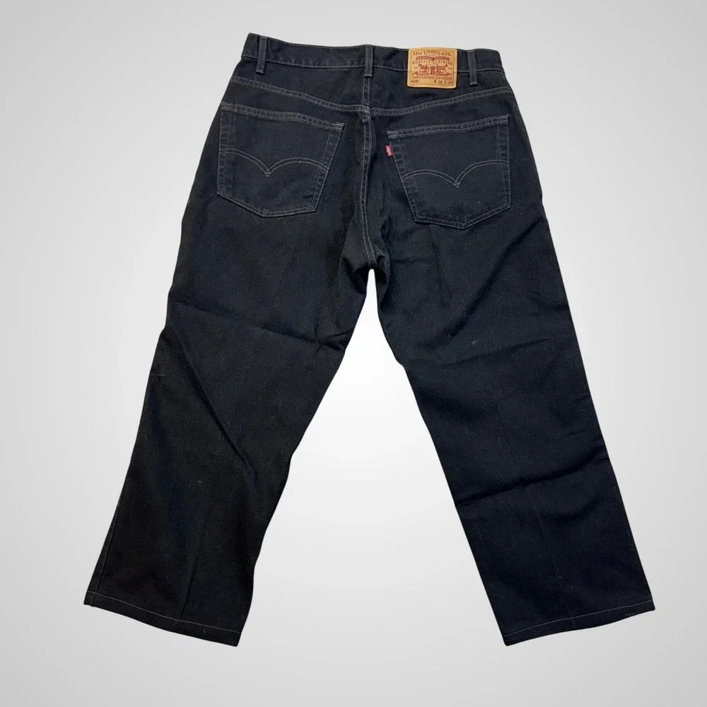 Vintage Levi's 505 Jeans Mens 38x30 Black Excellent‎ Regular Fit Straight Leg
